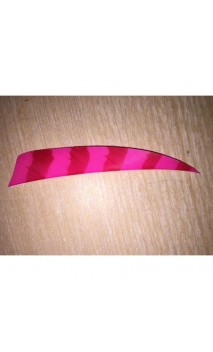 Plume Tigrée Naturelle Shield 4" Trueflight - ULYSSE ARCHERIE