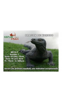 Target Animal 3D Komodo Dragon NATUR' FOAM - ULYSSE ARCHERIE