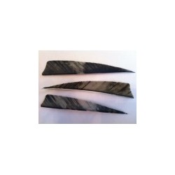 Plume Naturelle 5" Shield Camo LW GATEWAY FEATHERS - ULYSSE ARCHERIE