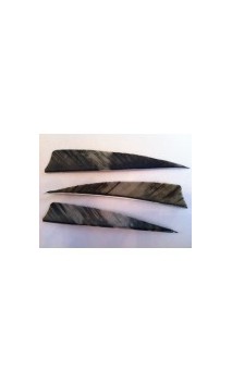 Penachos Naturelles escudo 4 "plumas Camo GATEWAY RW - ULYSSE ARCHERIE