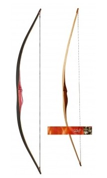Arc Longbow Ragim Wolf traditionnel Standart - ULYSSE ARCHERIE