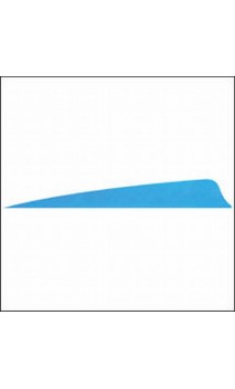 Natürlicher Federschild 4" einfach GATEWAY FEATHERS - ULYSSE ARCHERIE