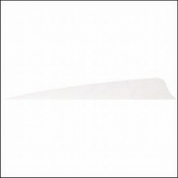 Natürlicher Federschild 4" einfach GATEWAY FEATHERS - ULYSSE ARCHERIE