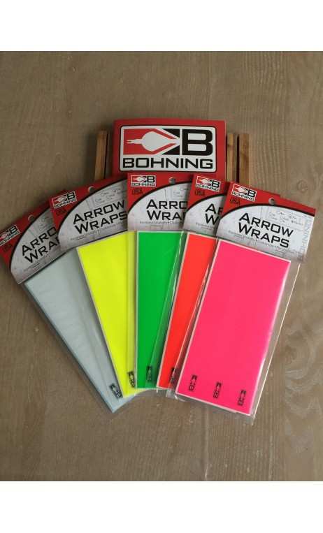 Wickeln Sie Wappen 7" einfarbig BOHNING ARCHERY - ULYSSE ARCHERIE