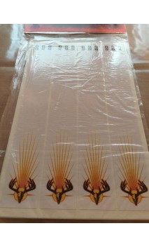 Wrap adesivo cresta 6.7" Skull EASTON ARCHERY - ULYSSE ARCHERIE