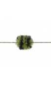 Corde D'Arc Recurve 16 Brins - Longueur AMO 68 Pouces, Rouge-Noir, Avec Points De Nock - 5