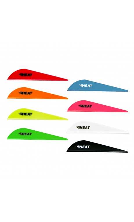 Pluma Heat Vane plástico 2.5" Bohning - ULYSSE ARCHERIE