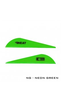 Feather Heat Vane Plastic 2.5" Bohning - ULYSSE ARCHERIE