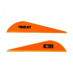 Pluma Heat Vane plástico 2.5" Bohning - ULYSSE ARCHERIE