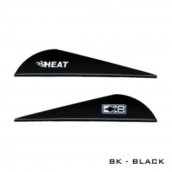 Feather Heat Vane Plastic 2.5" Bohning - ULYSSE ARCHERIE