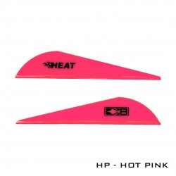 Pluma Heat Vane plástico 2.5" Bohning - ULYSSE ARCHERIE