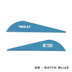Feather Heat Vane Plastic 2.5" Bohning - ULYSSE ARCHERIE
