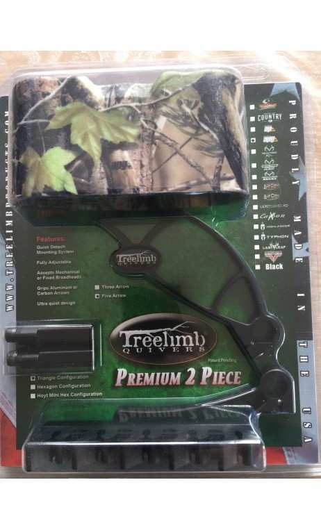Bogenköcher 2 Stück 5 Pfeile TREELIMB - ULYSSE ARCHERIE