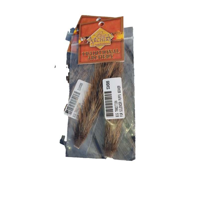 Amortisseur De Corde Zerone Otter - Silencieux, Poils De Castor, Pour Arc De Chasse - 10