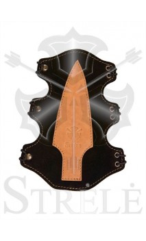Protector de brazo de cuero "CHINOOK" STRELE - ULYSSE ARCHERIE