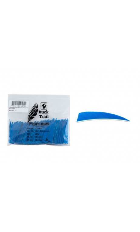 Piume naturali SHIELD 3" RW Blu BUCK TRAIL ARCHERY - ULYSSE ARCHERIE