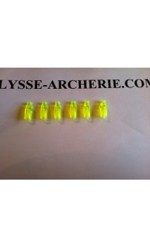 Encoche Classique à Coller Marco Nocks 5/16 Fluo Green (vert) - ULYSSE ARCHERIE