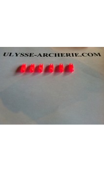 Encoche à coller Marco Nocks 5/16 Rose Fluo (Pink) - ULYSSE ARCHERIE