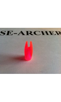 Encoche à coller Marco Nocks 5/16 Rose Fluo (Pink) - ULYSSE ARCHERIE