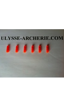 Encoche à coller Marco Nocks 5/16 Rose Fluo (Pink) - ULYSSE ARCHERIE