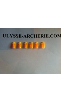 Encoche à Coller Marco Nocks 5/16 Fluo Orange - ULYSSE ARCHERIE