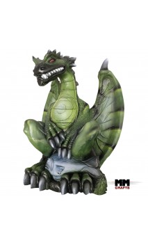 Objetivo Dragon 3D Fantasy Green Camo MMCrafts TARGETS - ULYSSE ARCHERIE