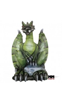 Objetivo Dragon 3D Fantasy Green Camo MMCrafts TARGETS - ULYSSE ARCHERIE