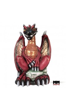 Obiettivo Drago 3D Fantasy Rosso MMCrafts Targets - ULYSSE ARCHERIE