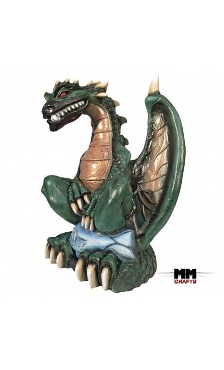 The Fantasy 3D Dragon Green MMCrafts Targets - ULYSSE ARCHERIE