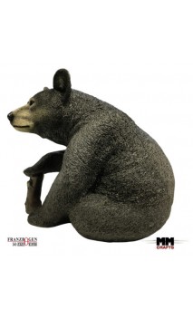 Brown bear sitting 3D FRANZBOGEN TARGETS - ULYSSE ARCHERIE