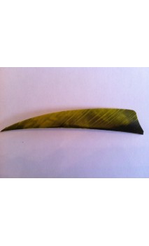 Plumes Naturelles Shield 4" Camo Yellow - ULYSSE ARCHERIE