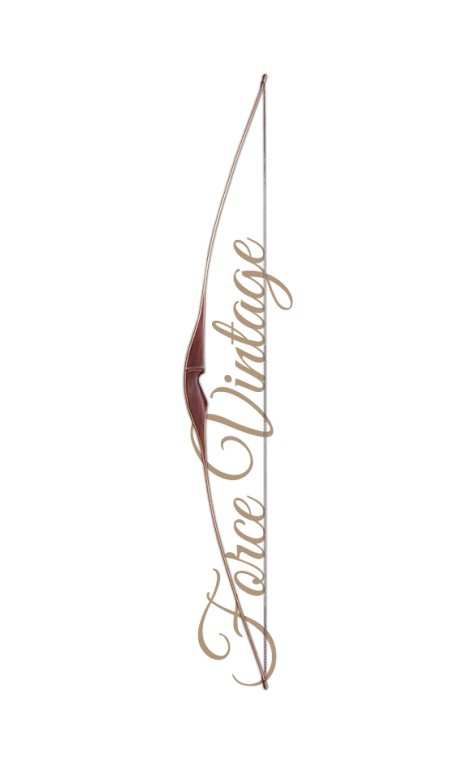 traditional longbow bow Force Vintage 68" FALCO ARCHERY - ULYSSE ARCHERIE