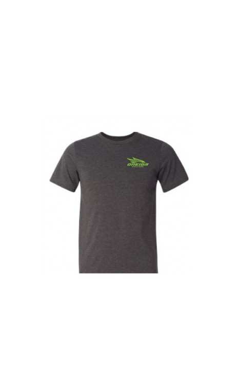 BEEFY SS Gray T-shirt "Made in USA" neon green ONEIDA EAGLE BOWS - ULYSSE ARCHERIE