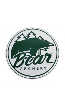 Plaque vintage Logo BEAR ARCHERY - ULYSSE ARCHERIE