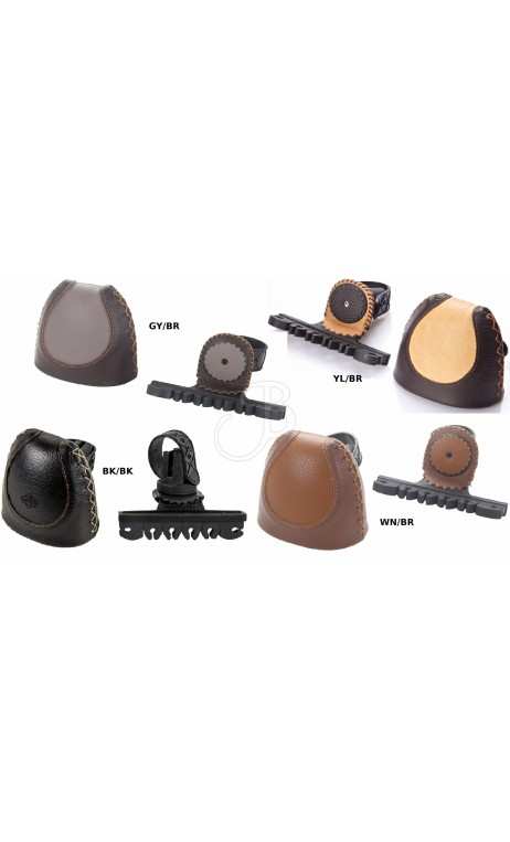 Gray and brown leather bow quiver BIG TRADITION ARCHERY equipment for your hunting bow for traditional, instinctive, 3D shoot...