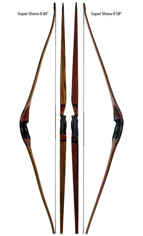 Arco tradizionale SUPER SHREW 60" SHREW BOWS - BODNIK BOWS - ULYSSE ARCHERIE