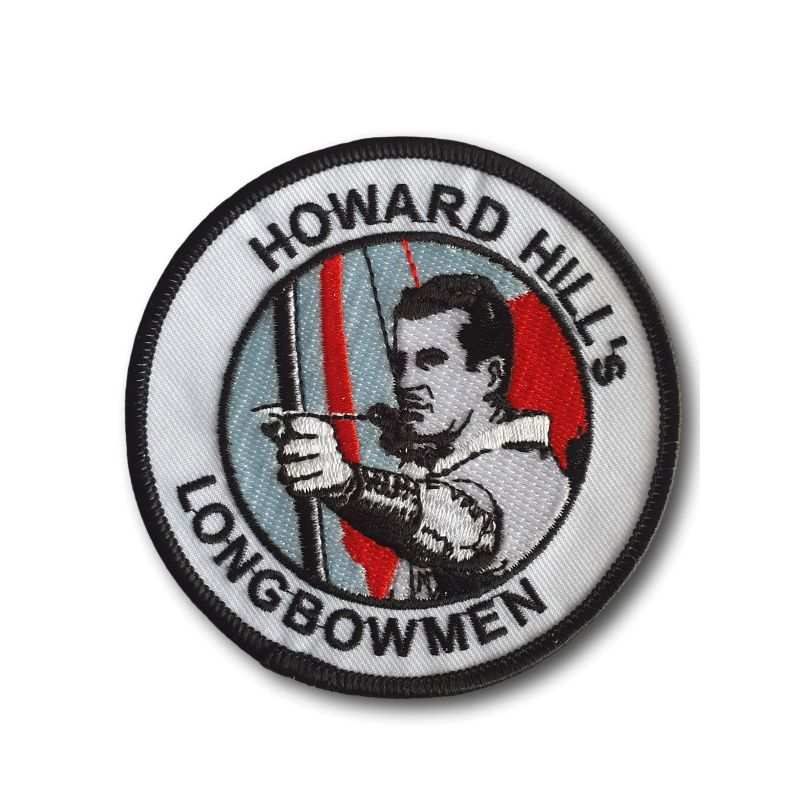 Vintage HOWARD HILL ARCHERY Abzeichen oder Patch - ULYSSE ARCHERIE