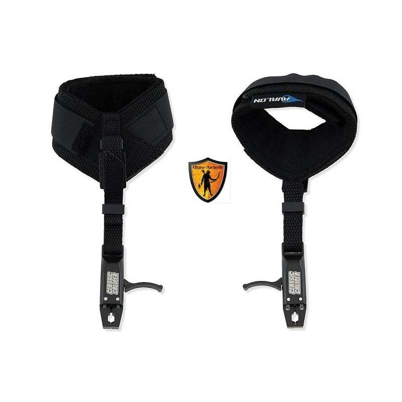 Index Finger Releases Classic CALIPER Black Velcro Strap AVALON ARCHERY - ULYSSE ARCHERIE