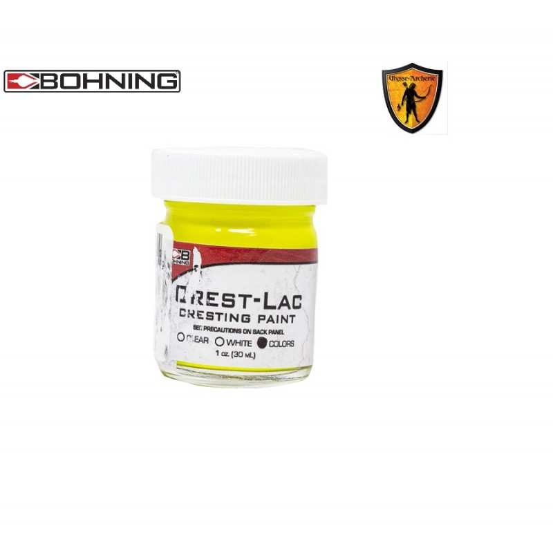 Crest Lac Paint Neon Yellow BOHNING ARCHERY - ULYSSE ARCHERIE