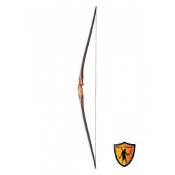 Arco híbrido tradicional NEURON 62" Carbon - Bamboo BUCK TRAIL ELITE - ULYSSE ARCHERIE
