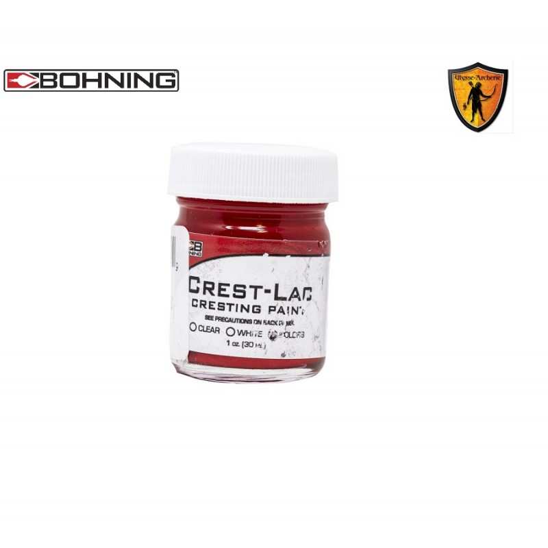 Crest Lac Paint Red BOHNING ARCHERY - ULYSSE ARCHERIE