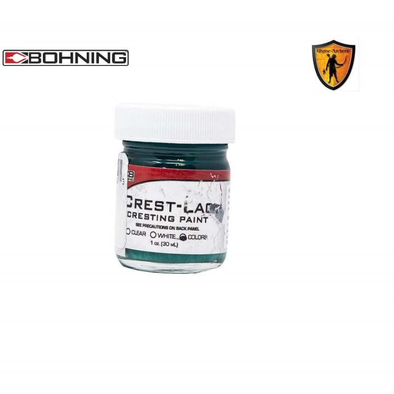 Malen Crest Lac Paint Blaugrün BOHNING ARCHERY - ULYSSE ARCHERIE
