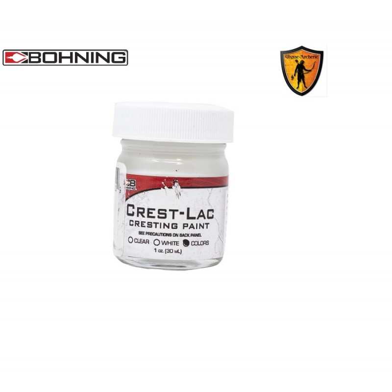 Malen Crest Lac Paint Weiß BOHNING ARCHERY - ULYSSE ARCHERIE