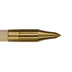 Punta in ottone 5/16 3D MS TOPHAT ARCHERY - ULYSSE ARCHERIE