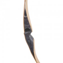Longbow tradizionale Slick Stick Charcoal 58" BEARPAW - ULYSSE ARCHERIE