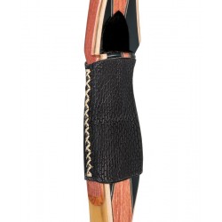 Grip queue de Castor (BEAVER) MARRON pour arcs Recurve ou Longbow 3RIVERS ARCHERY - ULYSSE ARCHERIE