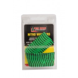 Silencer NITRO RUBBER WHISKERS Green and Black PINE RIDGE ARCHERY - ULYSSE ARCHERIE