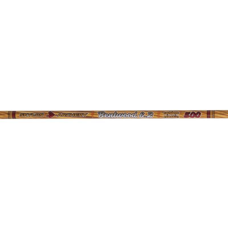 tubo de carbono BENTWOOD 6.2 imitación madera SKYLON ARCHERY - ULYSSE ARCHERIE