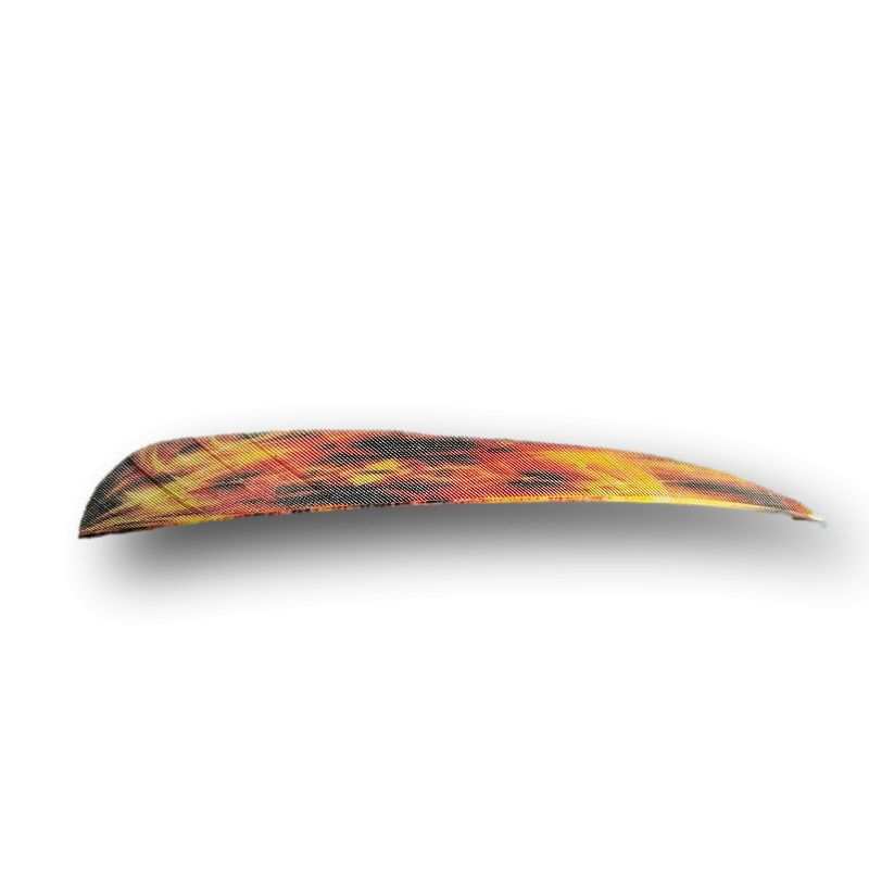 Plumes paraboliques naturelles INFERNO 4" GATEWAY FEATHERS - ULYSSE ARCHERIE