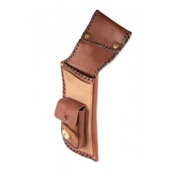 Carquois de hanche YARANGO Suede Marron - Beige BUCK TRAIL ARCHERY - ULYSSE ARCHERIE